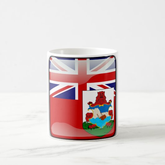 Mug Drapeau brillant bermudien (Centre)
