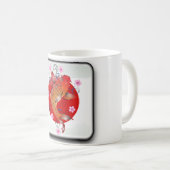 Mug Drapeau brillant japonais (Devant droit)