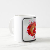 Mug Drapeau brillant japonais (Devant gauche)