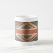 Mug Drapeau britannique affligé (Centre)
