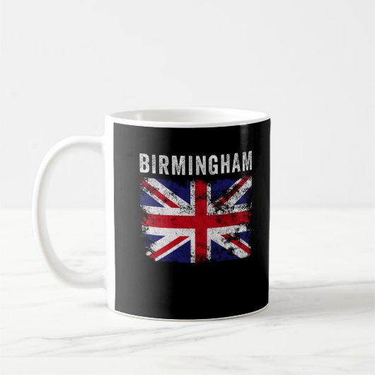 Mug Drapeau britannique Birmingham Cool souvenir (Gauche)