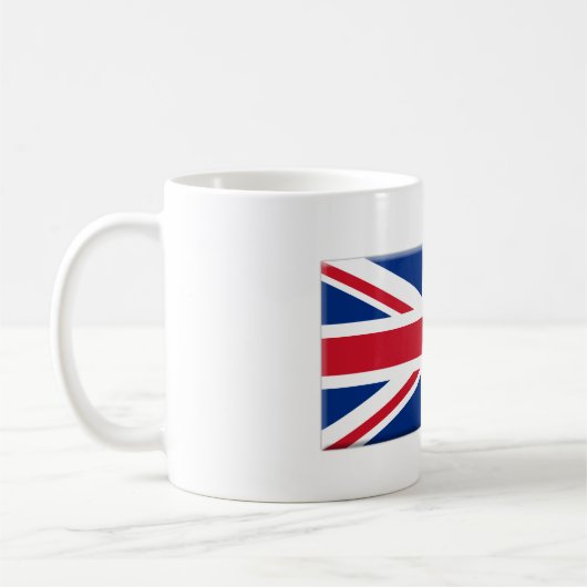 Mug Drapeau britannique biseauté (Gauche)