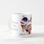 Mug Drapeau britannique de la reine Elizabeth Diamond  (Devant gauche)