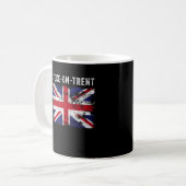 Mug Drapeau britannique Stoke-On-Trent Angleterre Souv (Devant gauche)