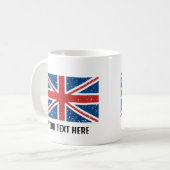 Mug Drapeau britannique tendance (Devant gauche)