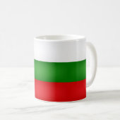 Mug Drapeau bulgare cool (Devant droit)