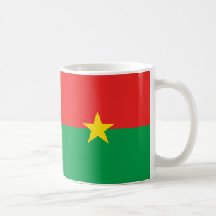 Mug Drapeau burkinabé - Musique en céramique