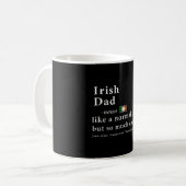 Mug Drapeau cadeau de Fête des pères de définition de (Devant gauche)