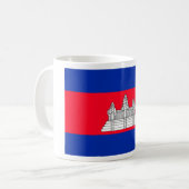Mug Drapeau cambodgien (Devant gauche)