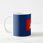 Mug Drapeau cambodgien cool (Gauche)