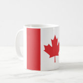 Mug Drapeau canadien (Devant gauche)