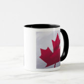 Mug Drapeau canadien. (Devant droit)