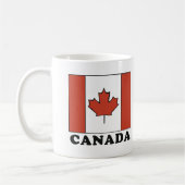 Mug Drapeau canadien (Gauche)
