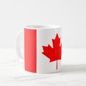 Mug Drapeau canadien (Devant gauche)