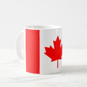 Mug Drapeau canadien (Devant gauche)