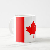 Mug drapeau canadien (Devant gauche)