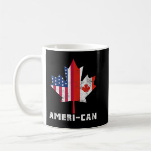 Mug Drapeau canadien américain Amérique Canada Patriot