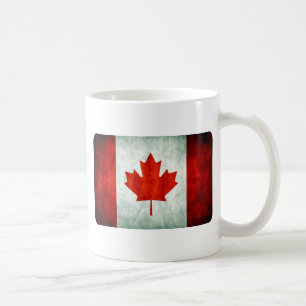 Mug Drapeau canadien en détresse