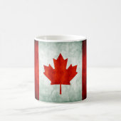 Mug Drapeau canadien en détresse (Centre)