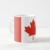 Mug Drapeau canadien (Feuille d'érable) (Canada) (Devant gauche)
