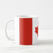 Mug Drapeau canadien (Feuille d'érable) (Canada) (Gauche)