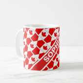 Mug Drapeau canadien patriotique personnalisé (Devant gauche)