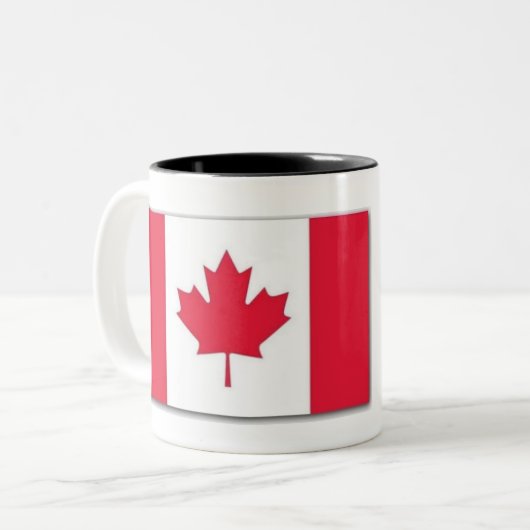 Mug drapeau canadien pour Anna-Marie (Devant gauche)