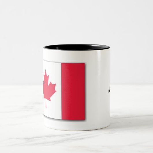 Mug drapeau canadien pour Anna-Marie (Centre)