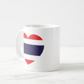Mug Drapeau cardiaque en Thaïlande (Devant gauche)