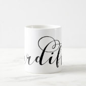 Mug Drapeau Cardiff Coeur, Caerdydd, Pays de Galles (Centre)