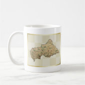 Mug Drapeau + Carte Centrafrique (Gauche)