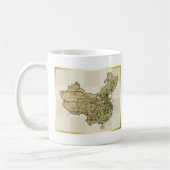 Mug Drapeau + Carte de Chine (Gauche)