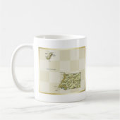 Mug Drapeau + Carte de la Guinée Équatoriale (Gauche)