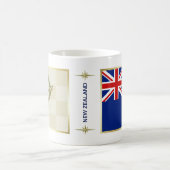 Mug Drapeau + Carte de Nouvelle-Zélande (Centre)