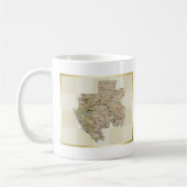 Mug Drapeau + Carte du Gabon (Gauche)