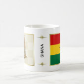 Mug Drapeau + Carte du Ghana (Centre)