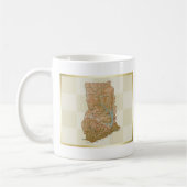 Mug Drapeau + Carte du Ghana (Gauche)