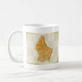 Mug Drapeau + Carte du Luxembourg (Gauche)