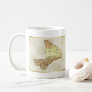 Mug Drapeau + Carte du Mali