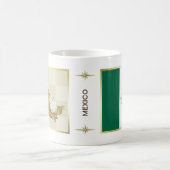 Mug Drapeau + Carte du Mexique (Centre)