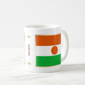Mug Drapeau + Carte du Niger (Devant droit)