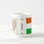 Mug Drapeau + Carte du Niger (Centre)