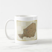 Mug Drapeau + Carte du Niger (Gauche)