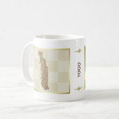 Mug Drapeau + Carte du Togo (Devant gauche)