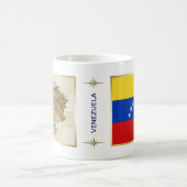 Mug Drapeau + Carte du Venezuela (Centre)