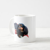 Mug Drapeau Cavalier King Charles Spaniel (Devant gauche)