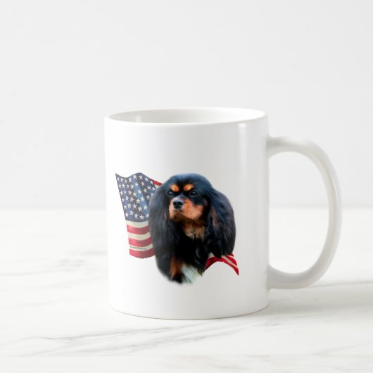 Mug Drapeau Cavalier King Charles Spaniel (Droite)