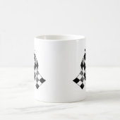 Mug drapeau checkered (Centre)