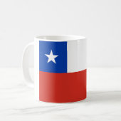 Mug Drapeau chilien (Devant gauche)