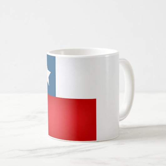 Mug Drapeau chilien cool (Devant droit)